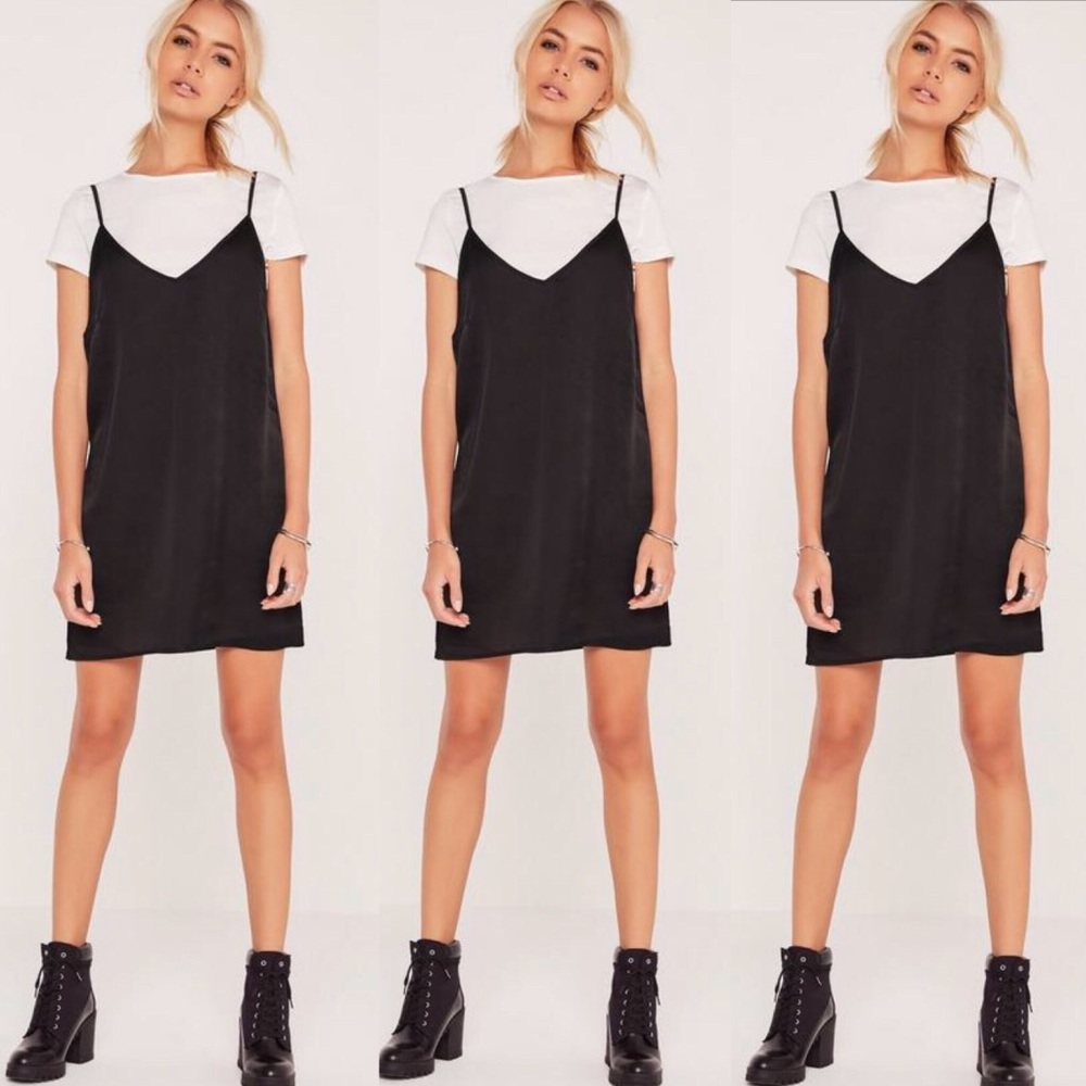 Mandee Satin Slip Dress